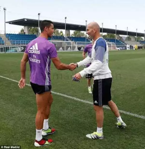 Photos: Cristiano Ronaldo And Pepe Return To Training At Real Madrid After Euro 2016 Campaign